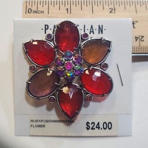 NWT Parisian Signature Versatile pin clip Brooch